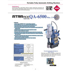 QA-6500 - 2 9/16" x 2" hole capacity www.studweldingstore.com