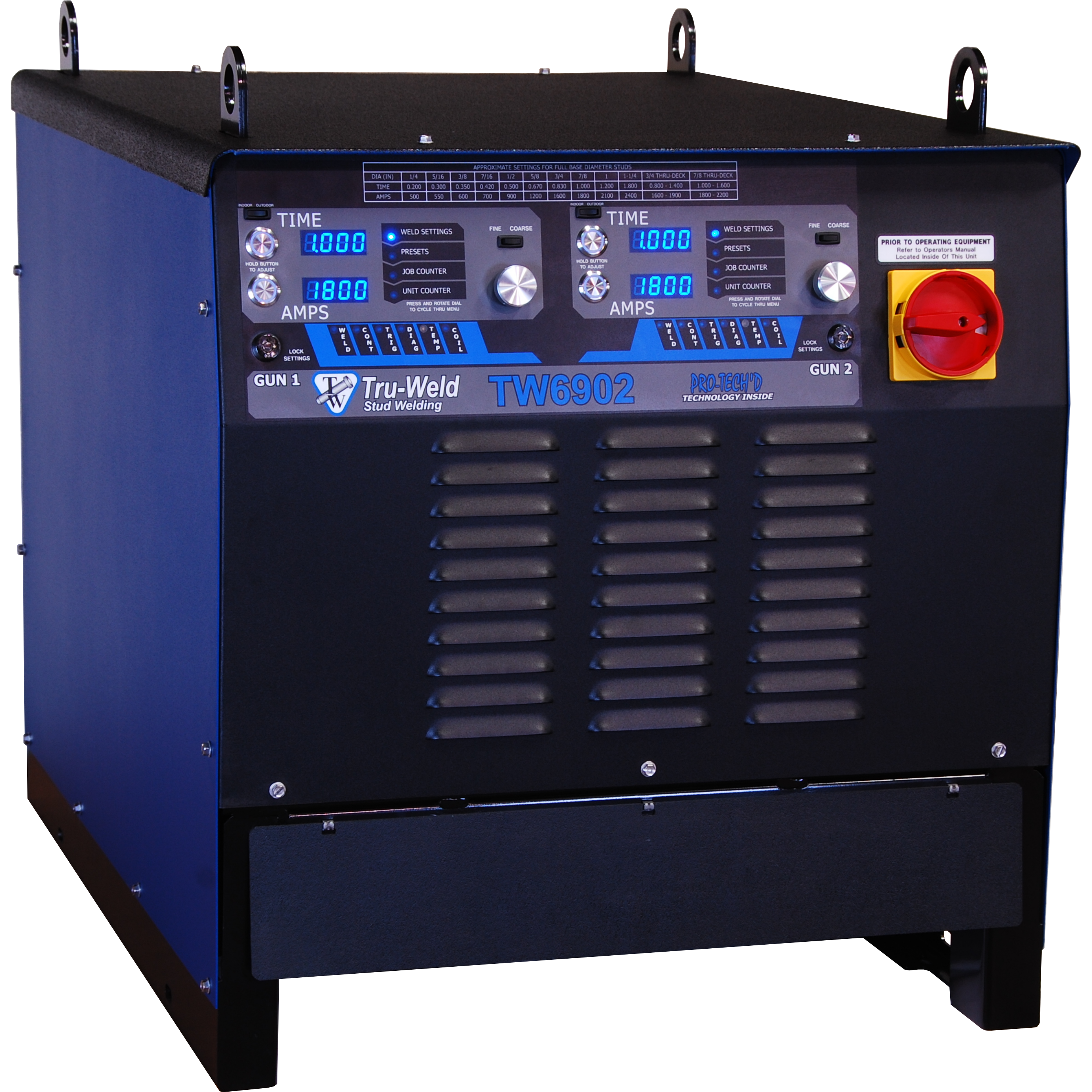 SJ-205 Mobile Stud Welding Generator System - www.StudWeldingStore.com