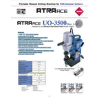 UO-3500 - 1 3/8" x 2" hole capacity www.studweldingstore.com