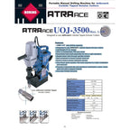 UOJ-3500 - 1 3/8" x 2" hole capacity www.studweldingstore.com