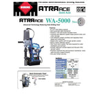 WA-5000 2" x 3" hole capacity Spec Sheet www.studweldingstore.com