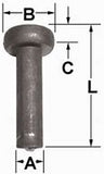 1/4" Headed Concrete Anchors for Stud Welding