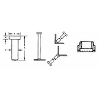 3/8" Headed Concrete Anchors for Stud Welding